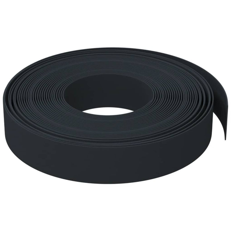 Afbeelding laden in galerijviewer, Vidaxl tuinbegrenzing 10 m 10 cm polyetheen zwart
