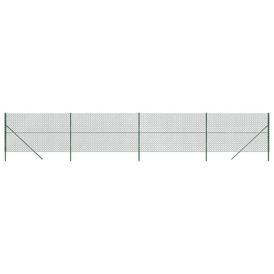 Vidaxl gaashek 1,6x10 m groen
