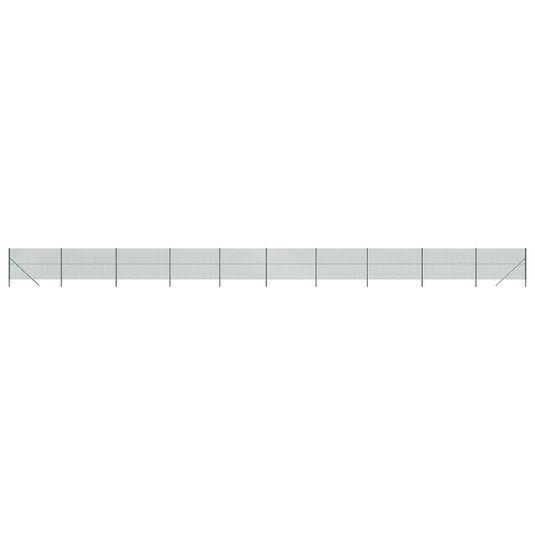VidaXL Gaashek 1,6x25 m groen