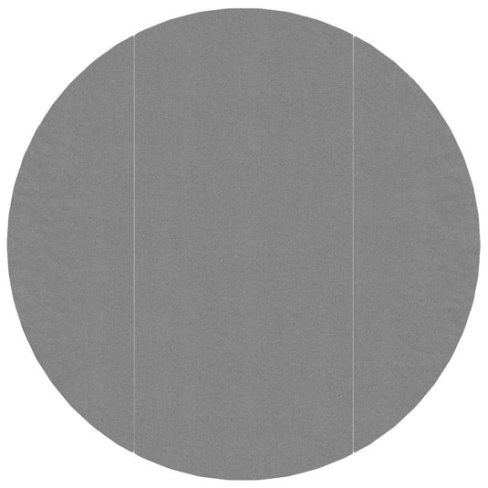 Vidaxl zwembadgrondzeil ø366 cm polyester geotextiel lichtgrijs