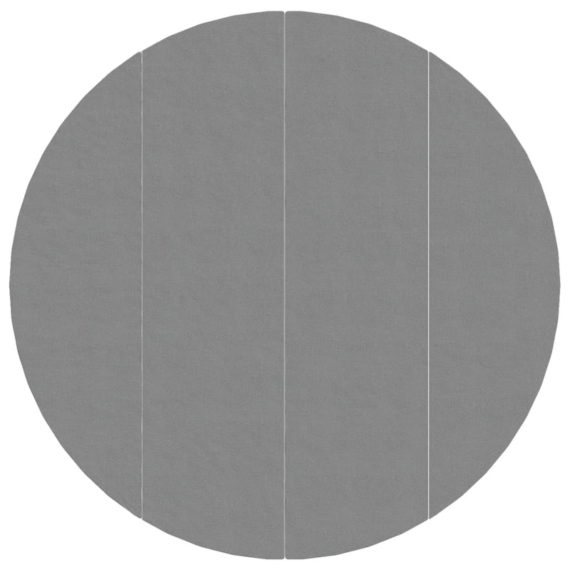 Afbeelding laden in galerijviewer, Vidaxl zwembadgrondzeil ø500 cm polyester geotextiel lichtgrijs
