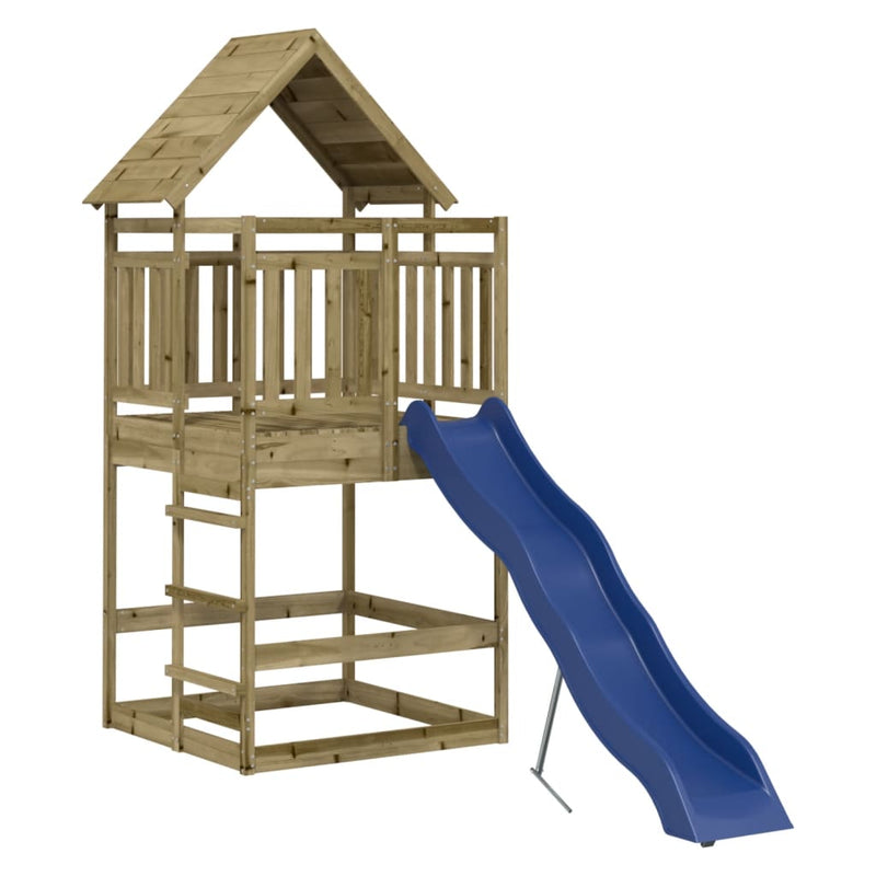 Afbeelding laden in galerijviewer, VidaXL Speelhuis geïmpregneerd grenenhout
