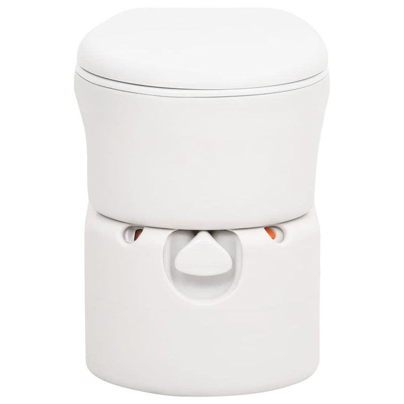 Afbeelding laden in galerijviewer, Vidaxl campingtoilet geïntegreerd 24+17 l hdpe email
