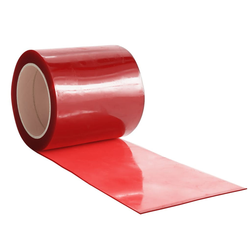Afbeelding laden in galerijviewer, Vidaxl deurgordijn 200x1,6 mm 10 m pvc rood

