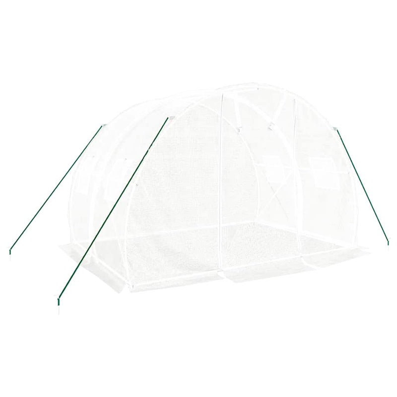 Afbeelding laden in galerijviewer, Vidaxl tuinkas met stalen frame 6 m² 3x2x2 m
