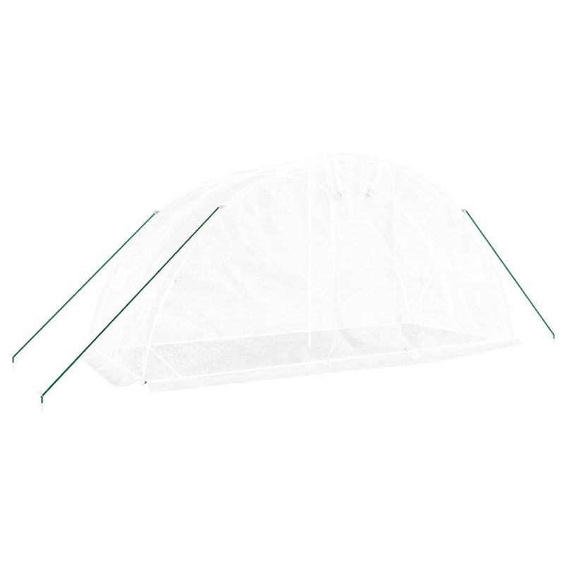Afbeelding laden in galerijviewer, Vidaxl tuinkas met stalen frame 10 m² 5x2x2,3 m
