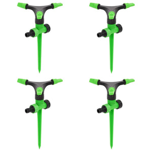 Vidaxl sproeiers 4 st 16x13,5x25,5 cm abs en pp groen en zwart