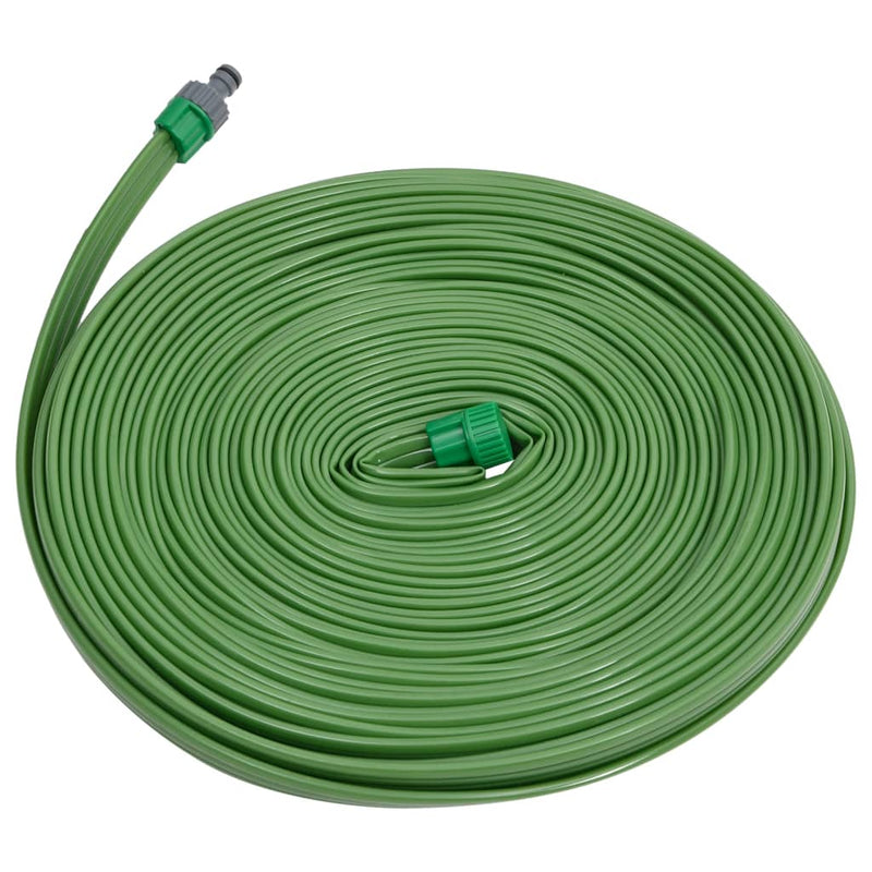 Afbeelding laden in galerijviewer, Vidaxl sproeislang 3-pijps pvc 22,5 m groen
