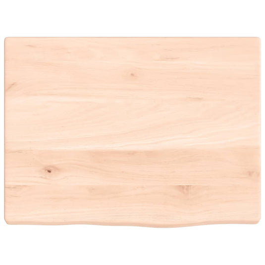 Vidaxl wastafelblad 40x30x2 cm onbehandeld massief hout