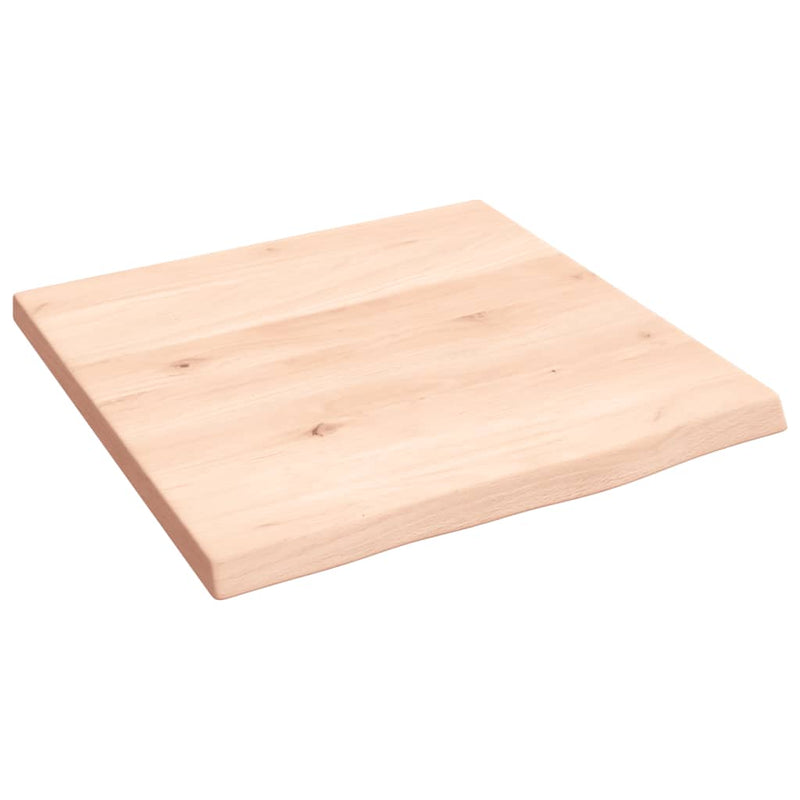 Afbeelding laden in galerijviewer, Vidaxl wastafelblad 40x40x2 cm onbehandeld massief hout
