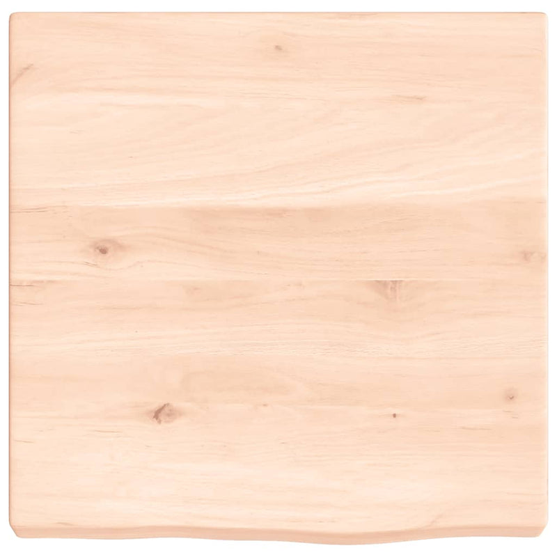 Afbeelding laden in galerijviewer, Vidaxl wastafelblad 40x40x(2-4) cm onbehandeld massief hout
