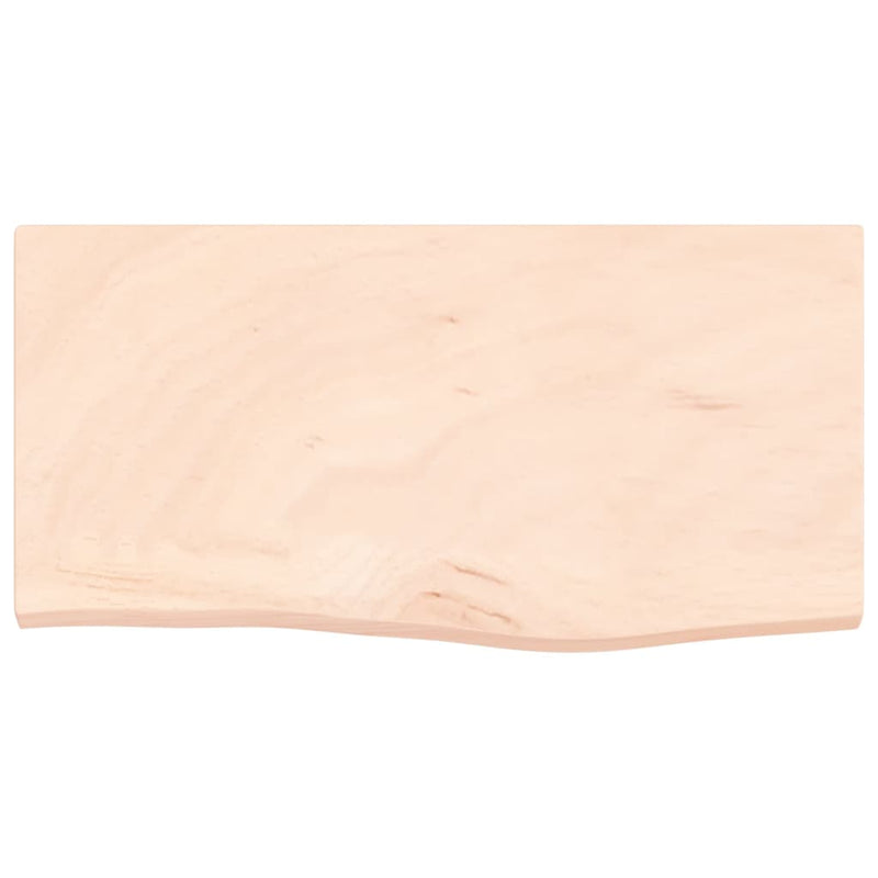 Afbeelding laden in galerijviewer, Vidaxl wastafelblad 60x30x2 cm onbehandeld massief hout
