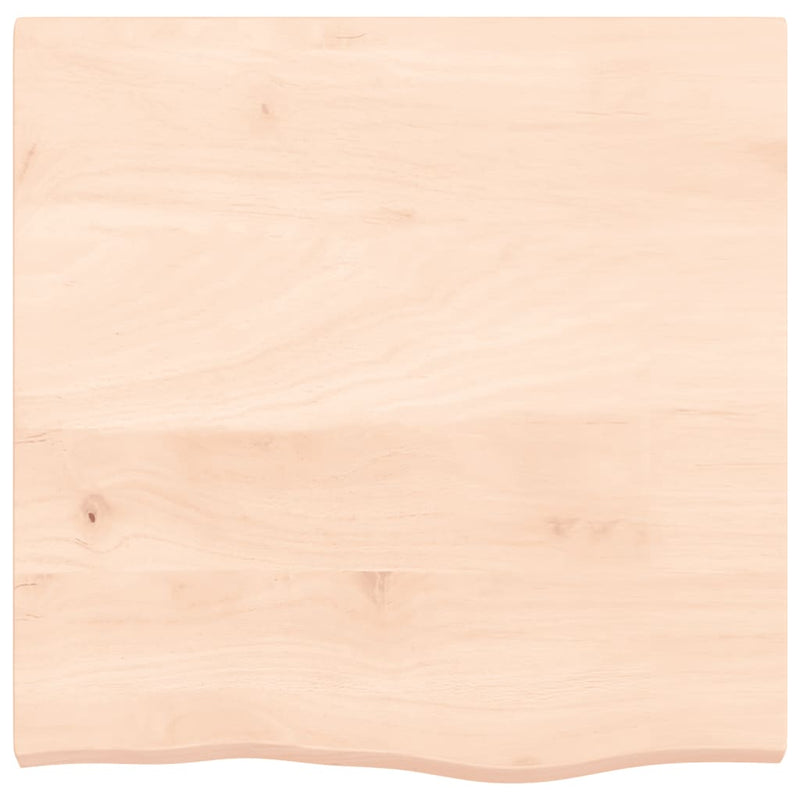 Afbeelding laden in galerijviewer, Vidaxl wastafelblad 60x60x(2-4) cm onbehandeld massief hout
