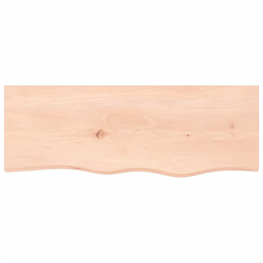 Vidaxl wastafelblad 80x30x(2-4) cm onbehandeld massief hout