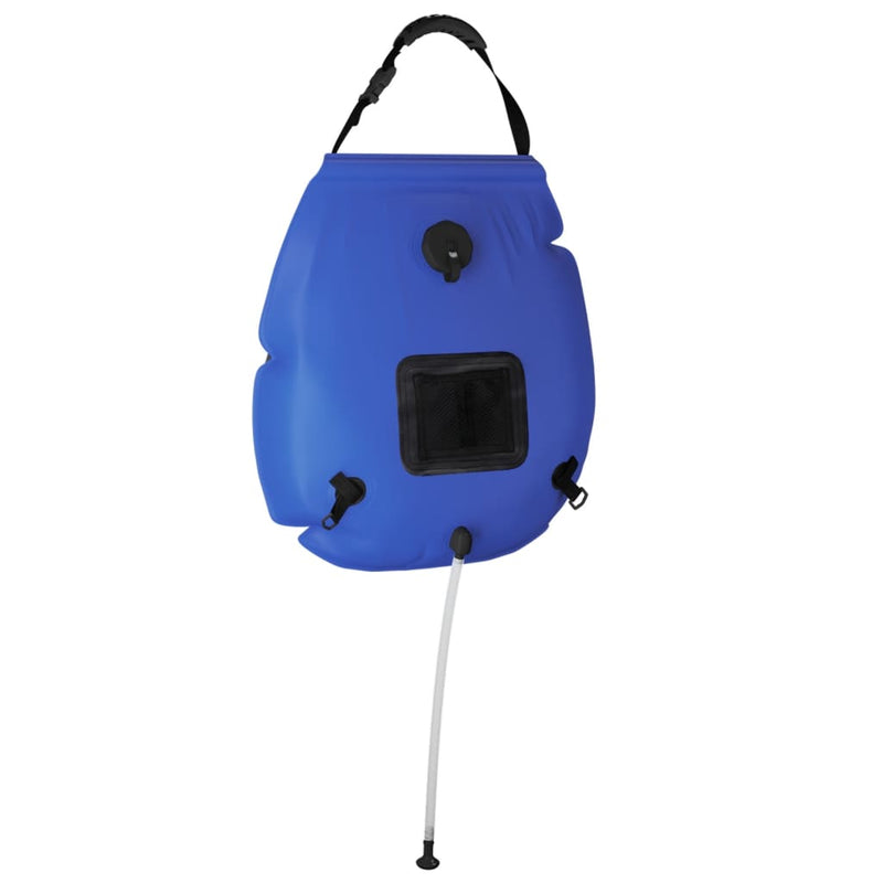 Afbeelding laden in galerijviewer, Vidaxl douchezak camping 20 l pvc blauw
