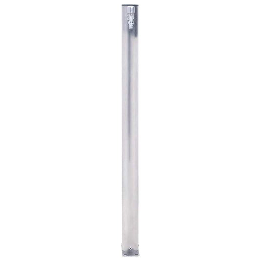 Vidaxl waterzuil 100 cm roestvrij staal rond