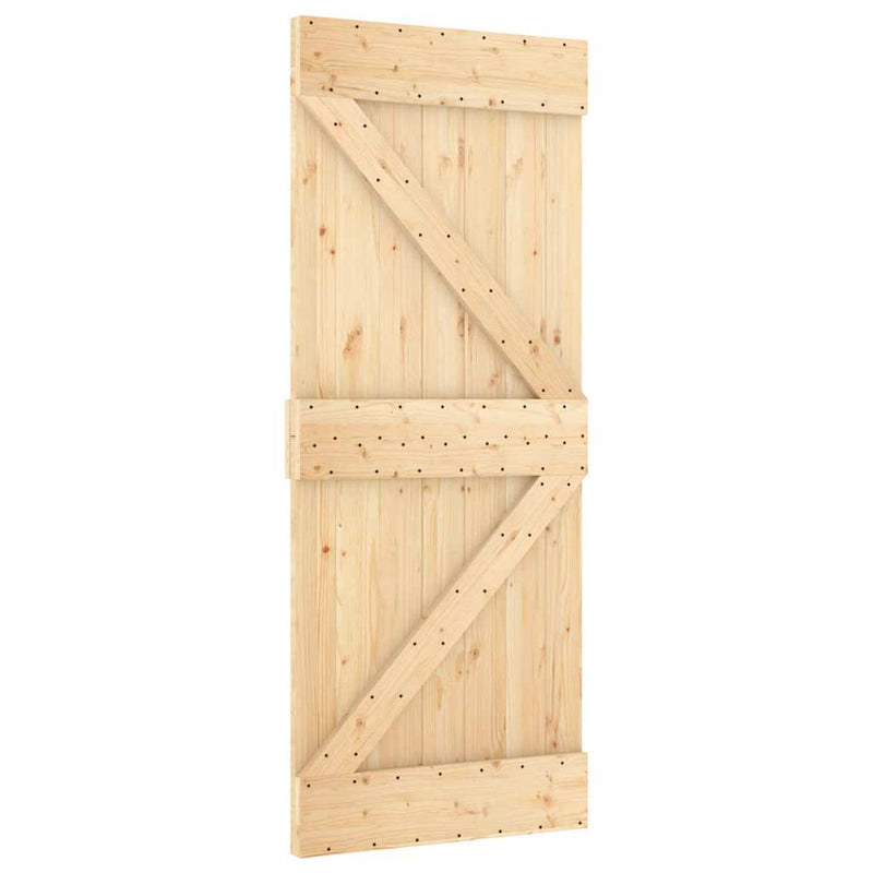 Afbeelding laden in galerijviewer, Vidaxl deur narvik 85x210 cm massief grenenhout
