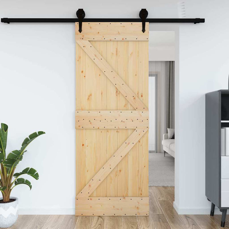 Afbeelding laden in galerijviewer, Vidaxl deur narvik 85x210 cm massief grenenhout
