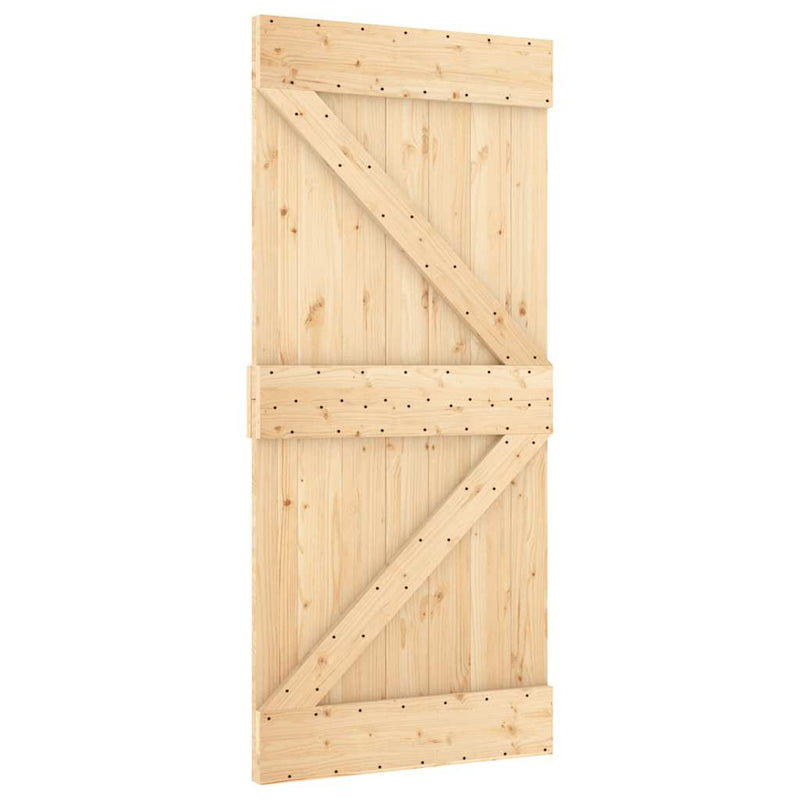 Afbeelding laden in galerijviewer, Vidaxl deur narvik 95x210 cm massief grenenhout
