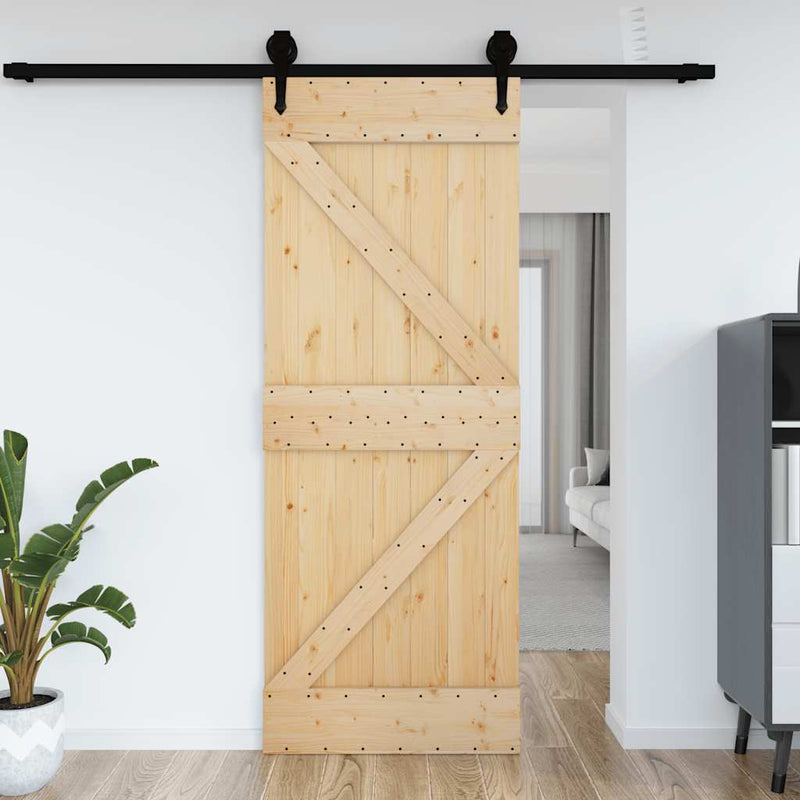 Afbeelding laden in galerijviewer, Vidaxl deur narvik 95x210 cm massief grenenhout
