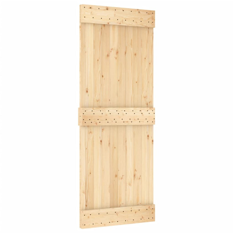 Afbeelding laden in galerijviewer, Vidaxl deur narvik 80x210 cm massief grenenhout
