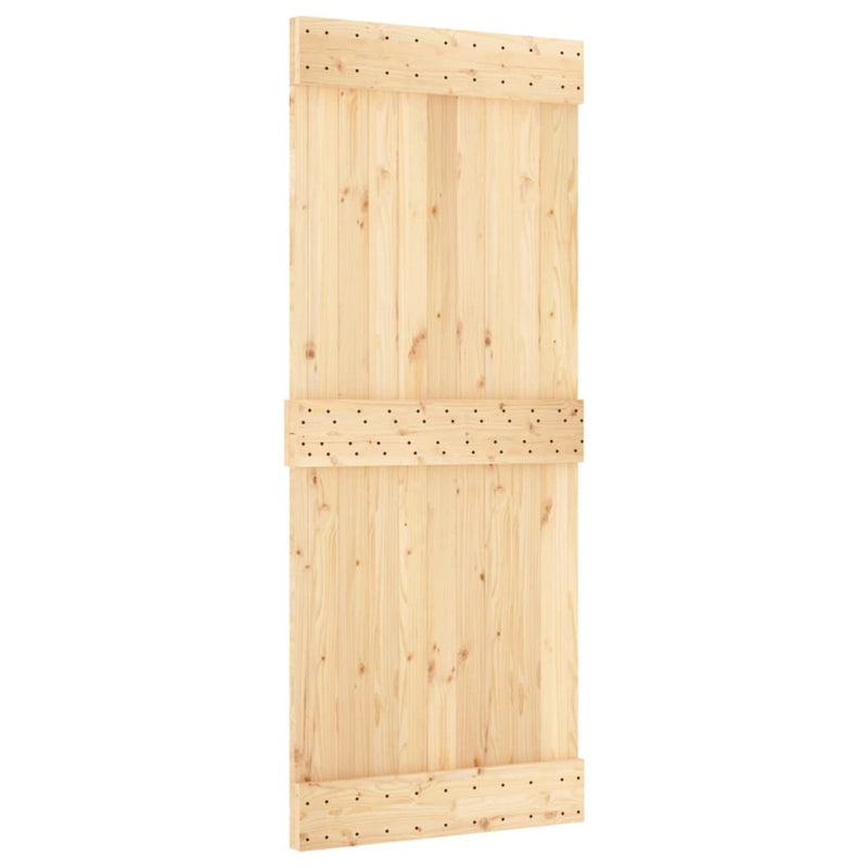 Afbeelding laden in galerijviewer, Vidaxl deur narvik 85x210 cm massief grenenhout
