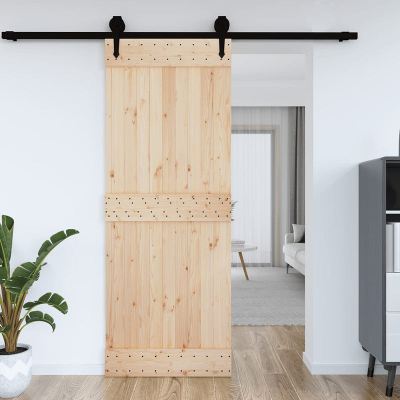 Afbeelding laden in galerijviewer, Vidaxl deur narvik 85x210 cm massief grenenhout
