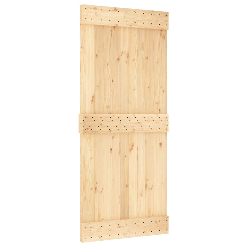 Afbeelding laden in galerijviewer, Vidaxl deur narvik 90x210 cm massief grenenhout
