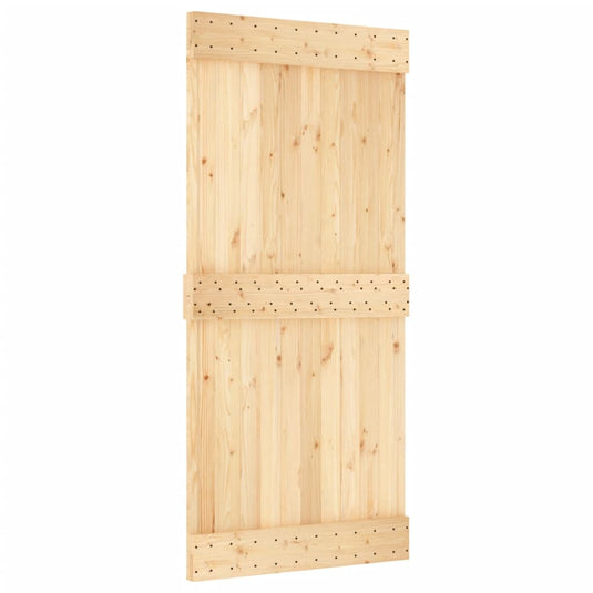 Vidaxl deur narvik 95x210 cm massief grenenhout