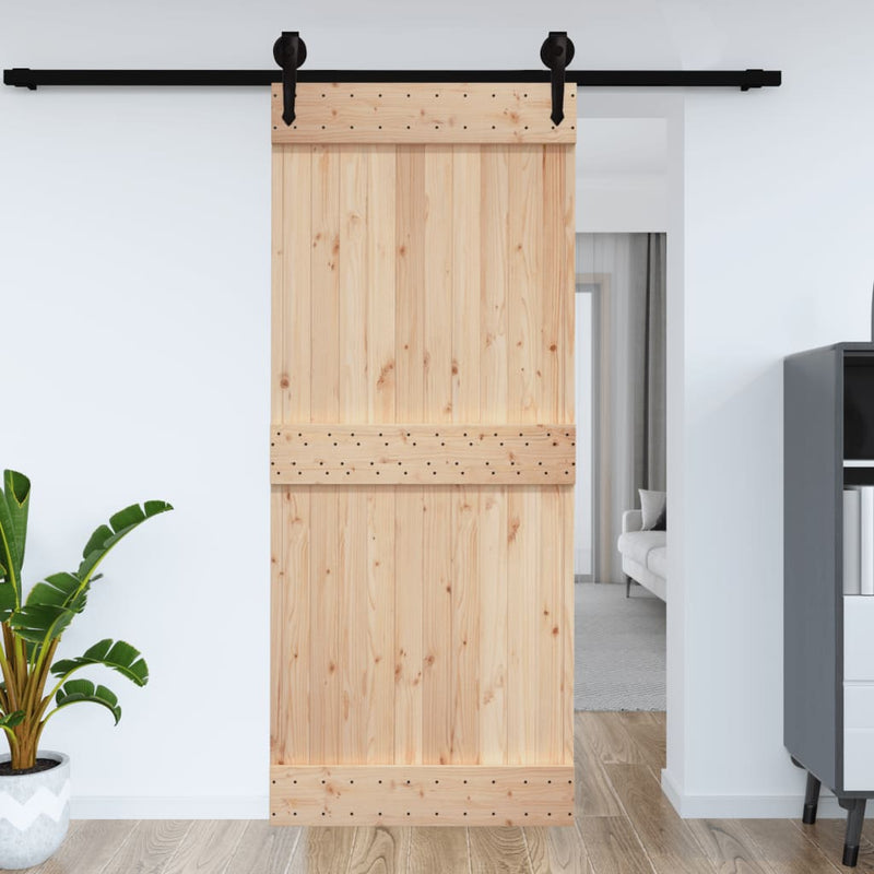 Afbeelding laden in galerijviewer, Vidaxl deur narvik 95x210 cm massief grenenhout
