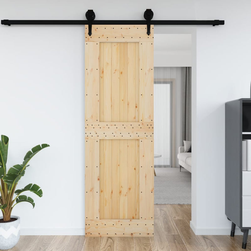 Afbeelding laden in galerijviewer, Vidaxl deur narvik 70x210 cm massief grenenhout

