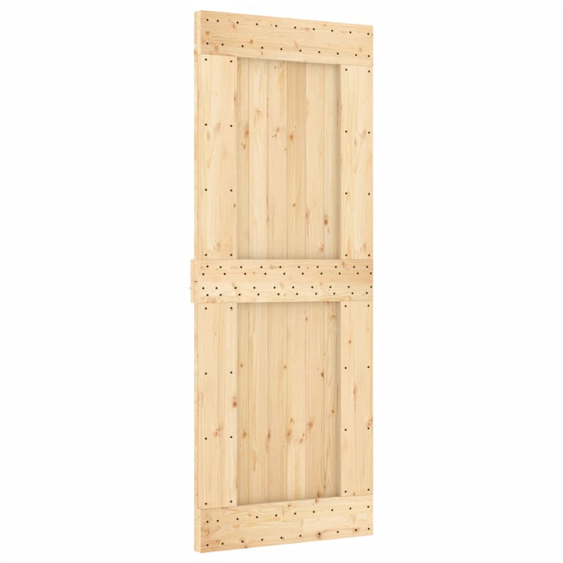 Afbeelding laden in galerijviewer, Vidaxl deur narvik 80x210 cm massief grenenhout
