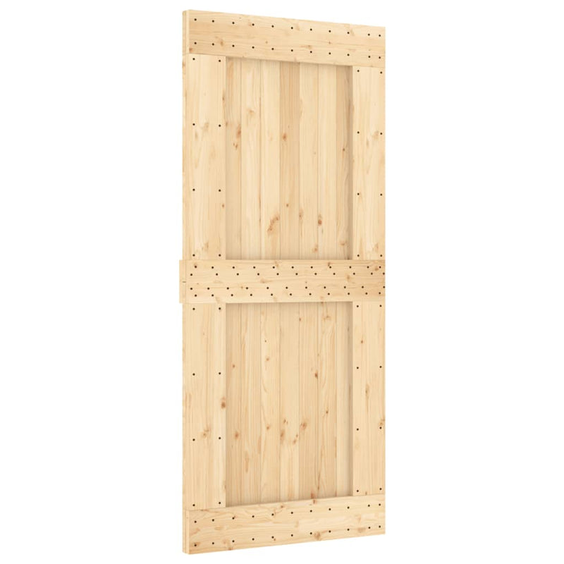 Afbeelding laden in galerijviewer, Vidaxl deur narvik 90x210 cm massief grenenhout
