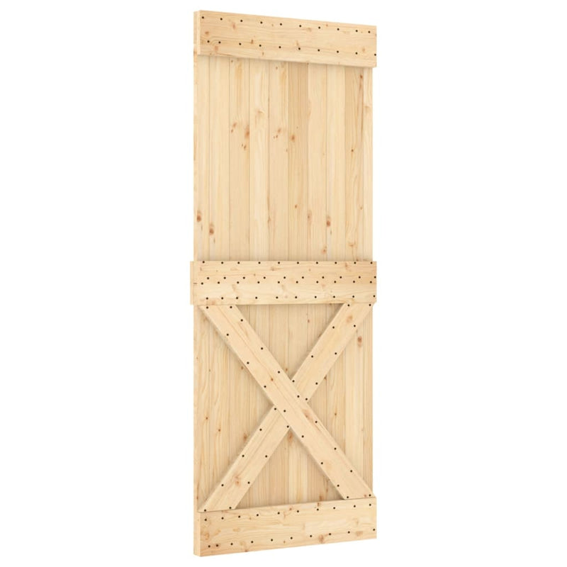 Afbeelding laden in galerijviewer, Vidaxl deur narvik 80x210 cm massief grenenhout
