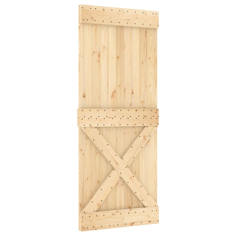 Afbeelding laden in galerijviewer, VidaXL Deur NARVIK 85x210 cm massief grenenhout

