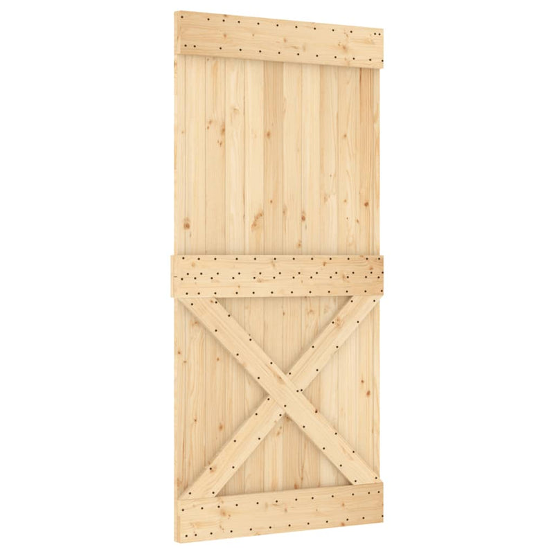 Afbeelding laden in galerijviewer, Vidaxl deur narvik 95x210 cm massief grenenhout
