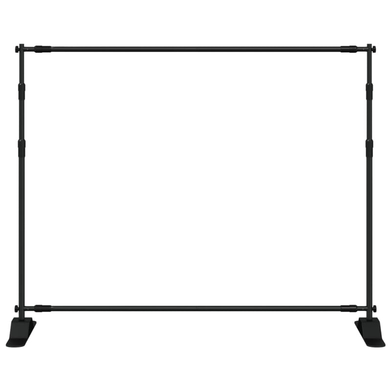 Afbeelding laden in galerijviewer, Vidaxl achtergrondstandaard 254x243 cm staal zwart
