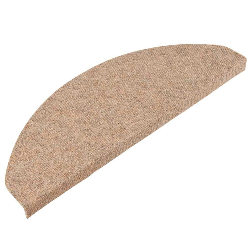Afbeelding laden in galerijviewer, Vidaxl trapmatten zelfklevend 10 st 65x22,5x3,5 cm beige
