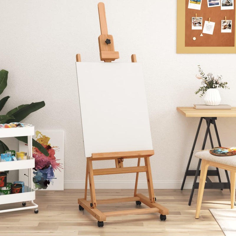 Afbeelding laden in galerijviewer, Vidaxl schildersezel 55x53,5x178 cm massief beukenhout

