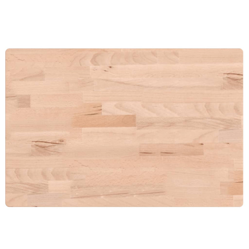 Afbeelding laden in galerijviewer, Vidaxl wastafelblad 60x40x1,5 cm massief beukenhout
