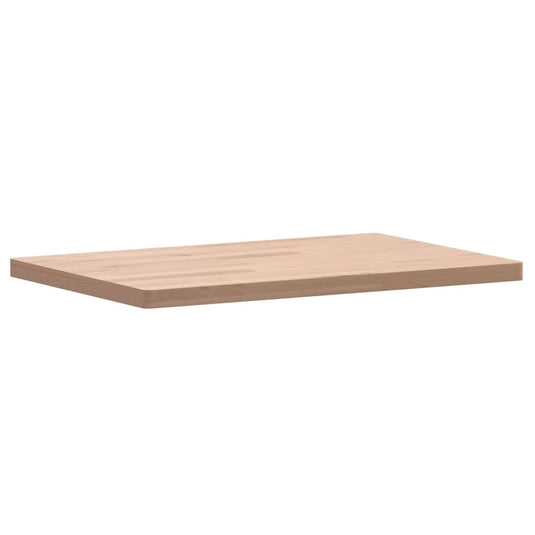 Vidaxl wastafelblad 60x40x2,5 cm massief beukenhout