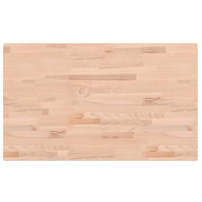 Afbeelding laden in galerijviewer, Vidaxl wastafelblad 100x60x2,5 cm massief beukenhout
