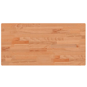 Vidaxl wastafelblad 80x40x2,5 cm massief beukenhout