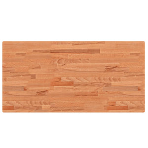 Vidaxl wastafelblad 100x50x4 cm massief beukenhout