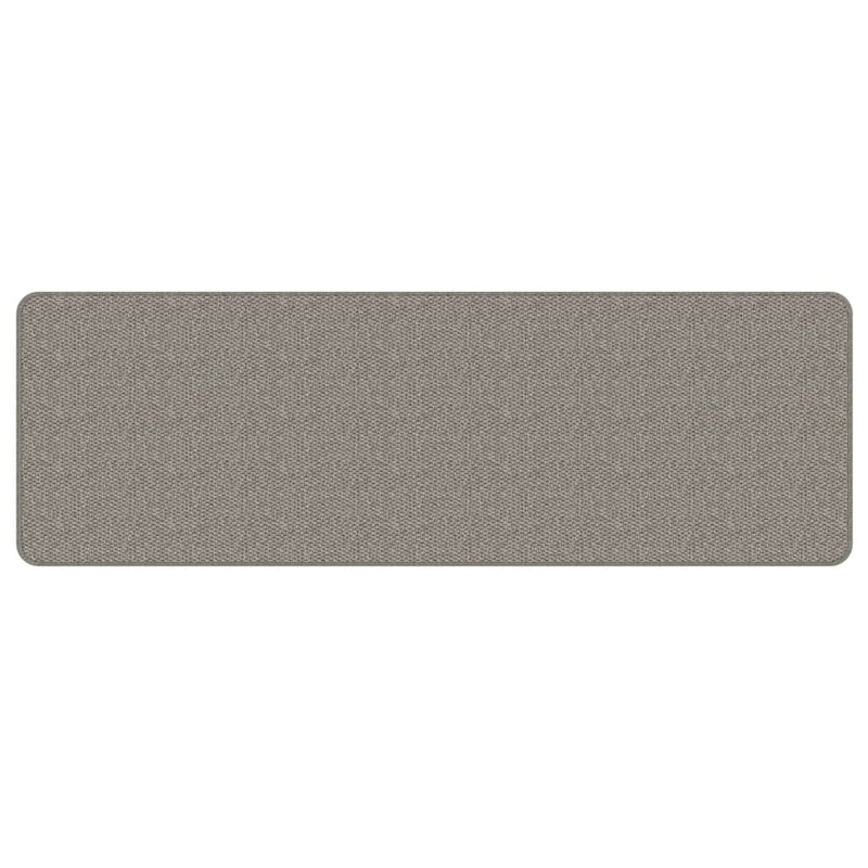 Afbeelding laden in galerijviewer, Vidaxl tapijtloper 50x150 cm sisal-look zilverkleurig

