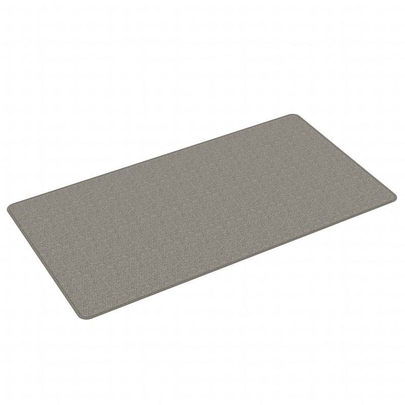 Afbeelding laden in galerijviewer, Vidaxl tapijtloper 80x150 cm sisal-look zilverkleurig
