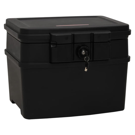 Vidaxl kluis 44x37x34 cm zwart