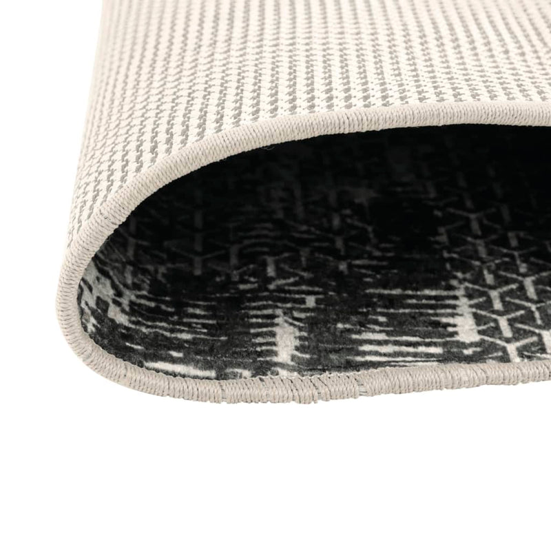 Afbeelding laden in galerijviewer, Vidaxl vloerkleed wasbaar anti-slip ø 120 cm meerkleurig

