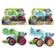 Afschiet auto set dino 2 assorti