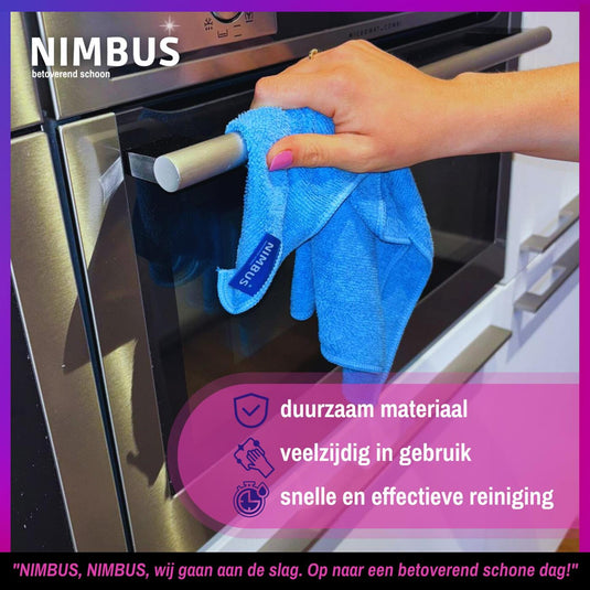 Nimbus magic schoonmaakdoek 40x40cm